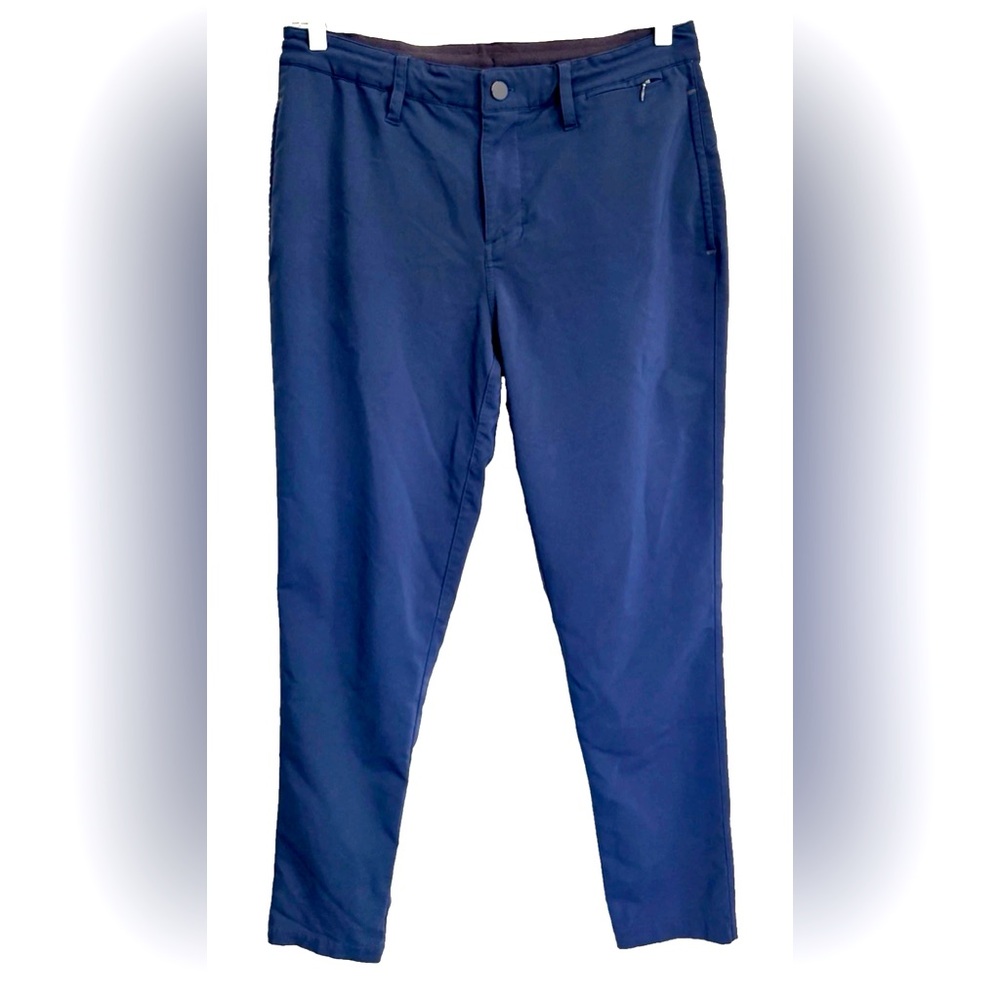 ZELLA Commuter Tech Pants - Men's Size 33 Navy Blue - Comfort Stretch Activewear